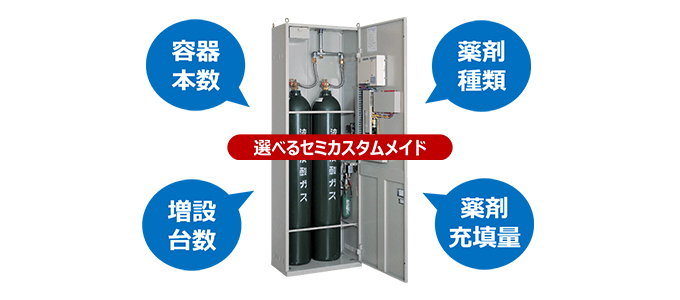 場所・用途によりカスタムメイド